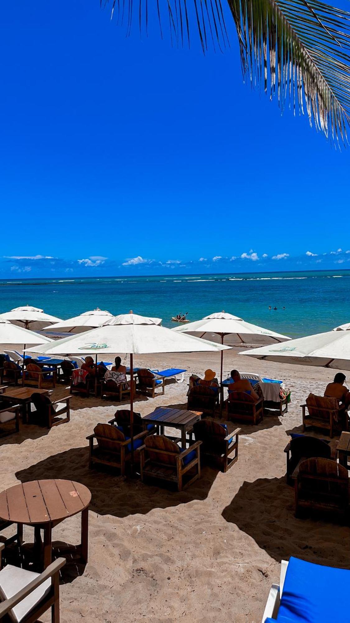 Pousada Villa Zena - Frente Ao Mar - Pe Na Areia Porto Seguro Exteriör bild
