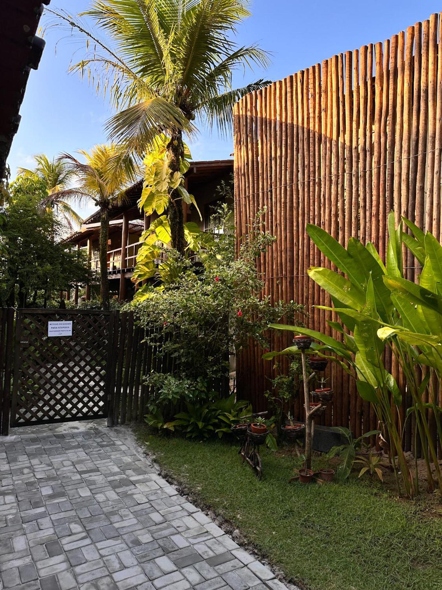 Pousada Villa Zena - Frente Ao Mar - Pe Na Areia Porto Seguro Exteriör bild