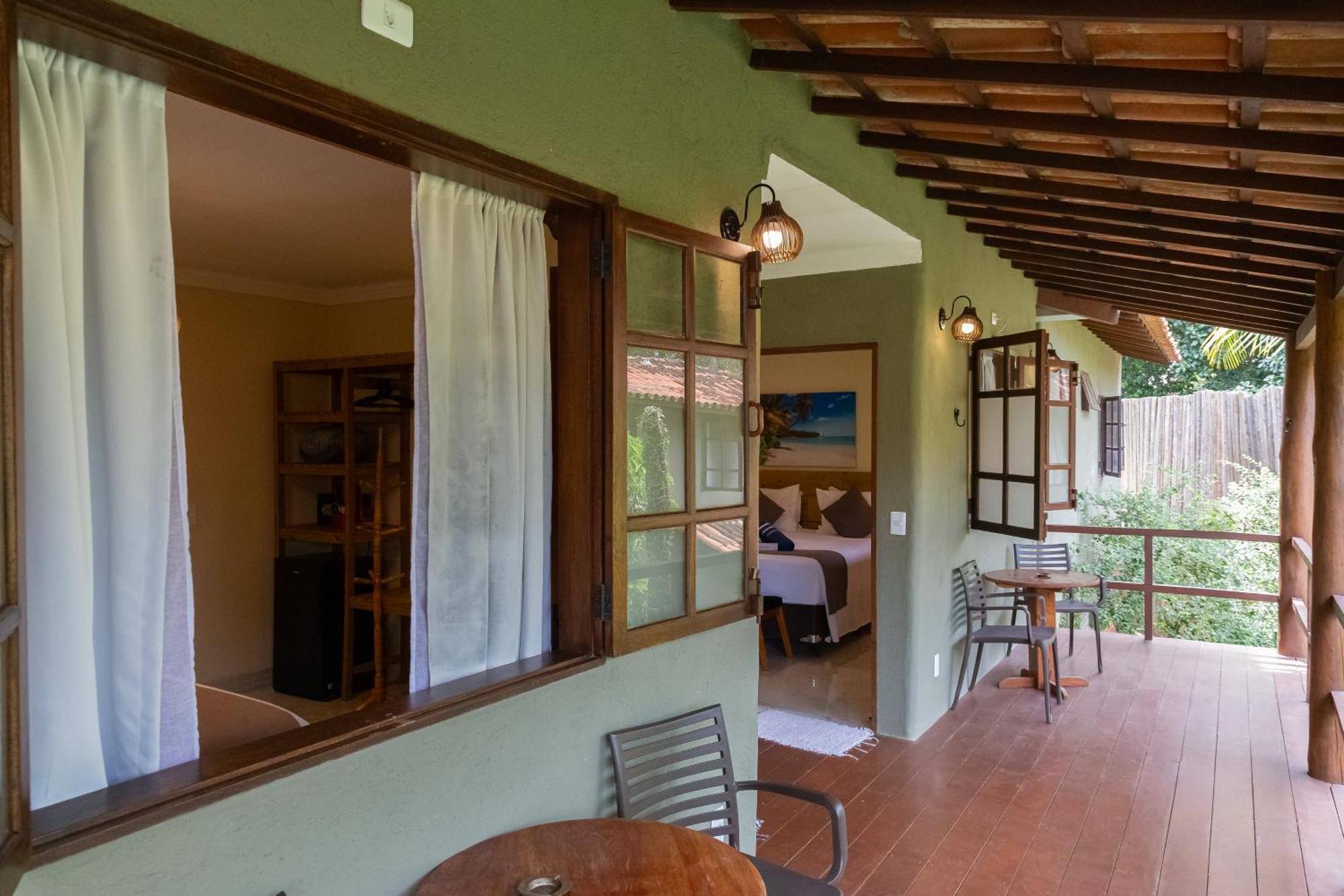 Pousada Villa Zena - Frente Ao Mar - Pe Na Areia Porto Seguro Exteriör bild