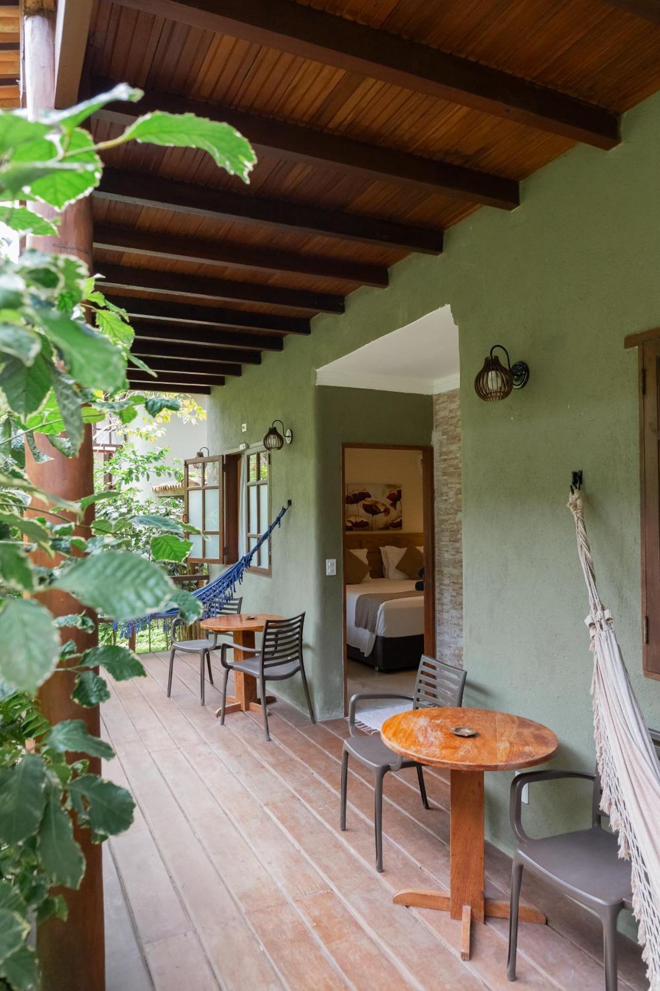 Pousada Villa Zena - Frente Ao Mar - Pe Na Areia Porto Seguro Exteriör bild